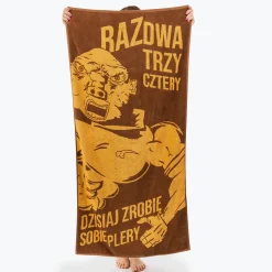 Blok Ekipa | duży ręcznik kąpielowy 140×70 – Spejson
