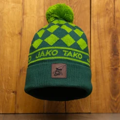 Czapka – jako tako – naszywka skórzana Łęcina