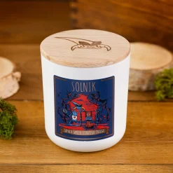 Duża świeca sojowa premium | Solnik | 210 ml