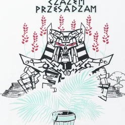 Koszulka biała | Czasem przesadzam | Faraon | Dla tych co przesadzają