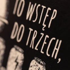Koszulka czarna – Jedno piwerko, to wstęp do trzech… | dla szwagra | dla kumpla