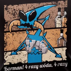 Koszulka męska – Barman! Cztery razy wóda, cztery razy