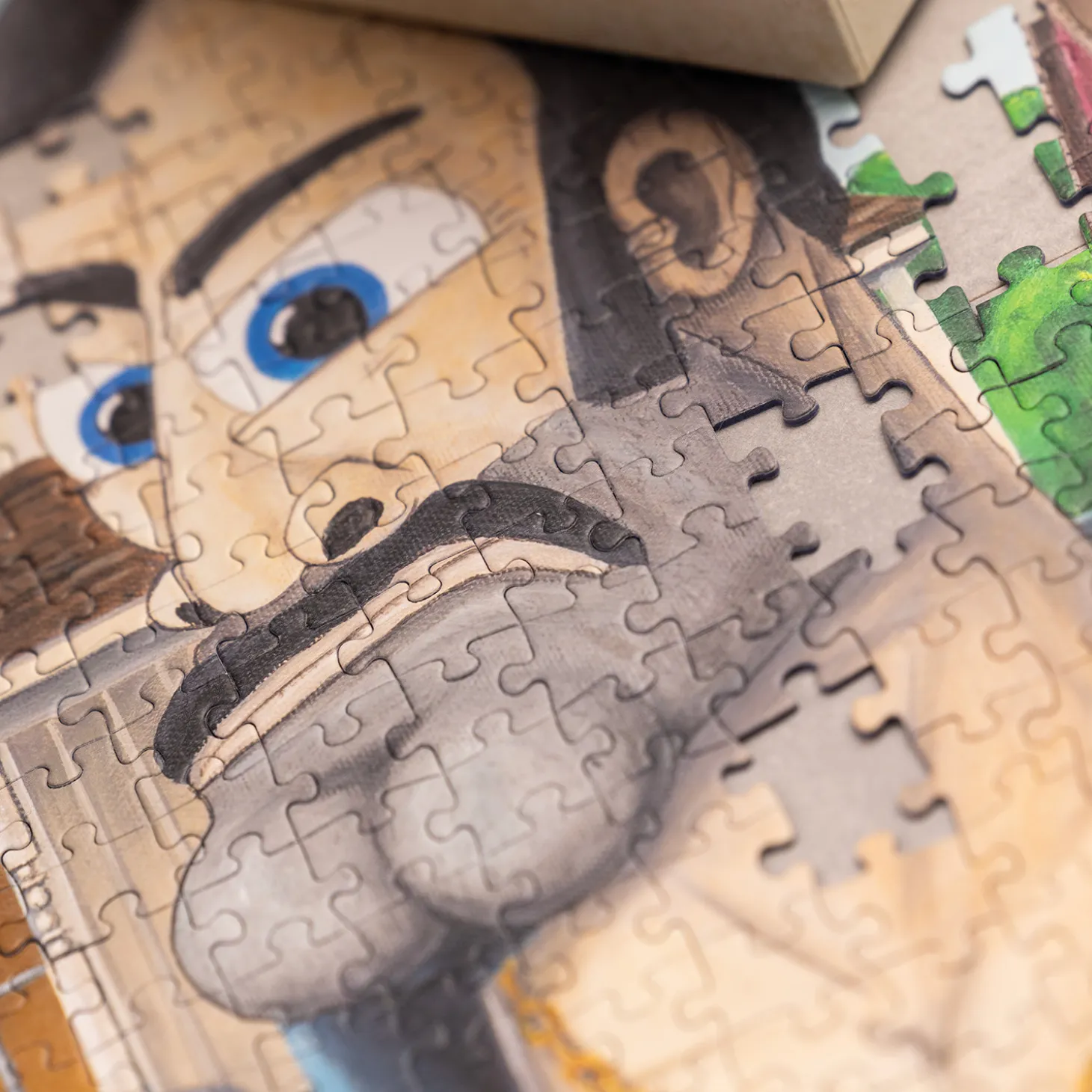 Puzzle – Egzorcysta – American Gothic – koniec amunicji – plus extra magnes.
