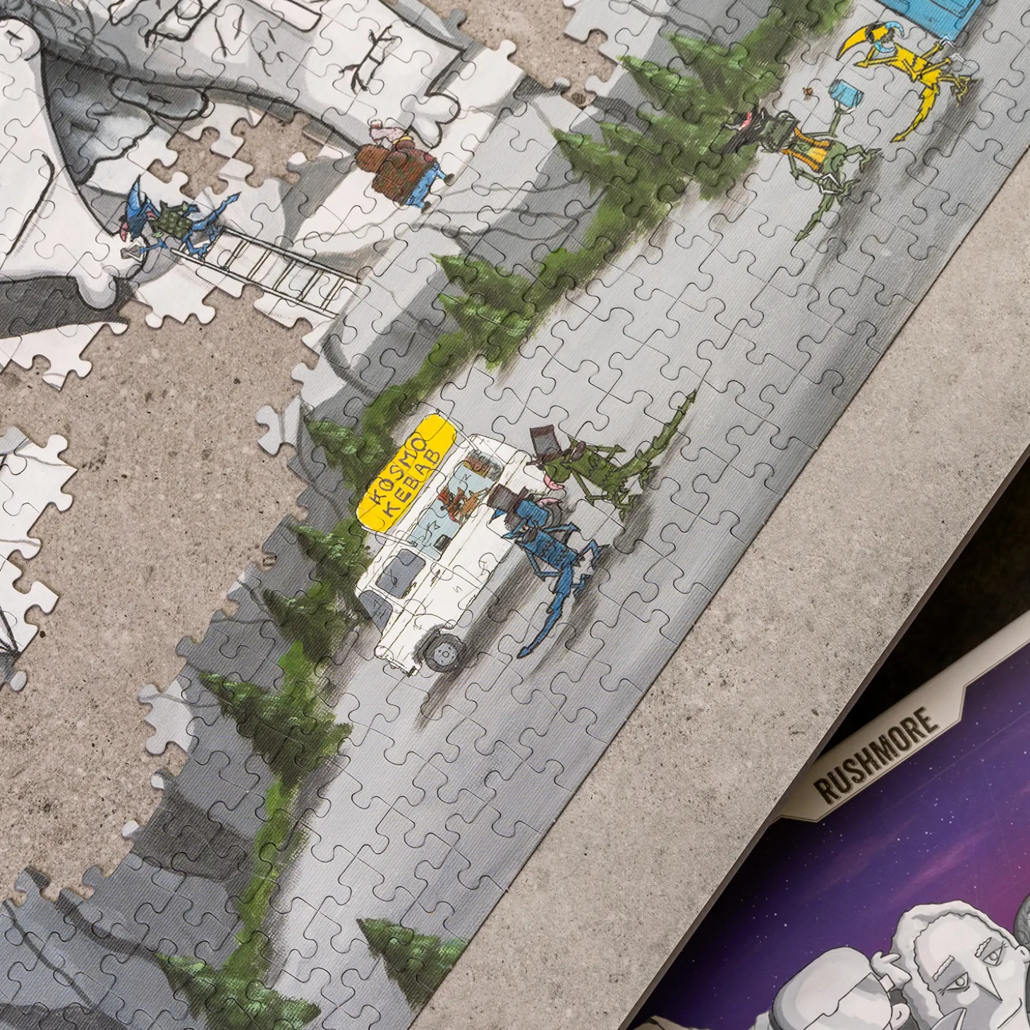 Puzzle 500/1000 elementów – Rushmore