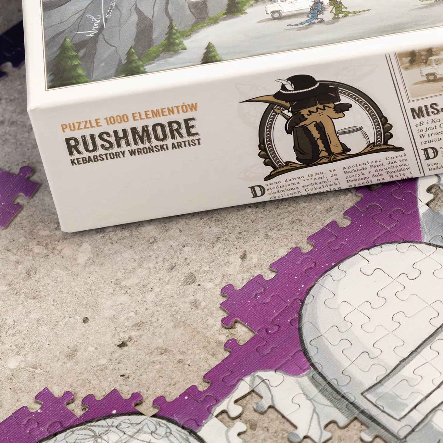 Puzzle 500/1000 elementów – Rushmore