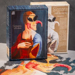 Puzzle 1000 elementów – Signora con la merda