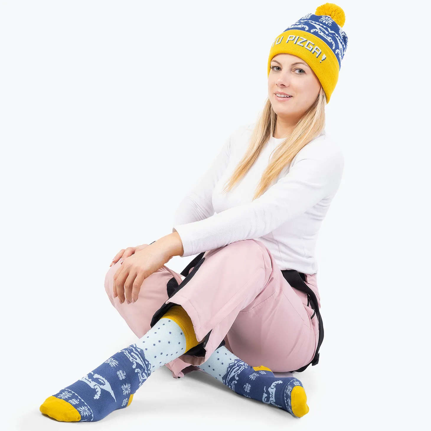 Zestaw zimowy | Czapka + Skarpetki – Jak tu pizga
